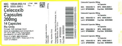 Label 200mg 14ct (Label Celecoxib Caps 200mg Bpi(10544 953 14) Apotex(60505 3849 5) Rev1)